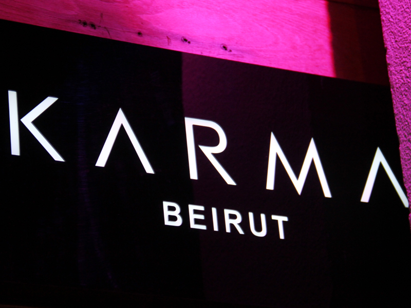 Karma Beirut on Saturday Night